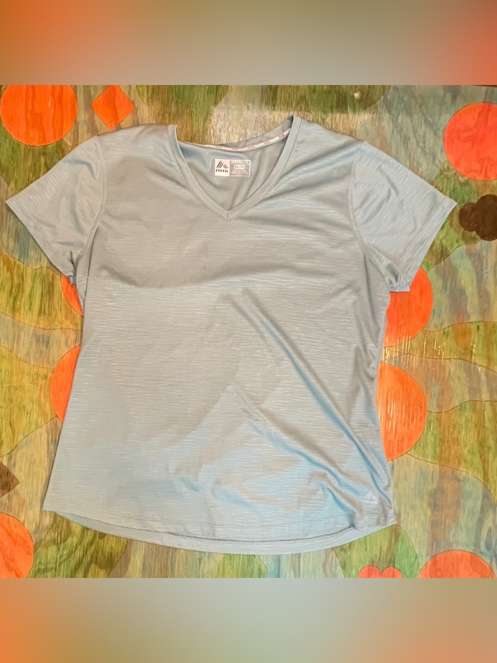 RBX Performance X-Dri V-Neck Green Women Shirt Size X Large Polyester Pullover